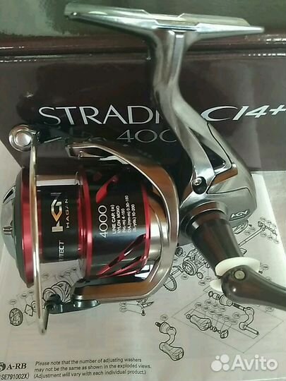 Shimano 16 Stradic ci4+ 1000, 4000