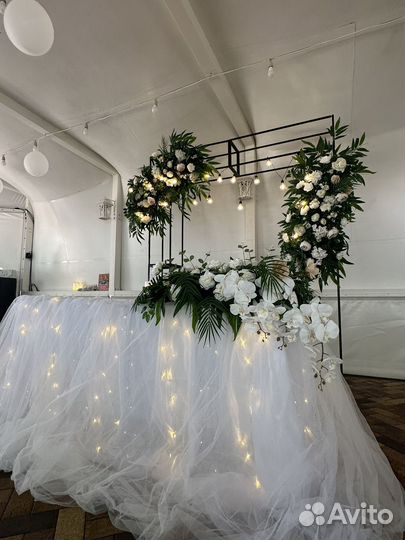 Свадебное оформление, декор