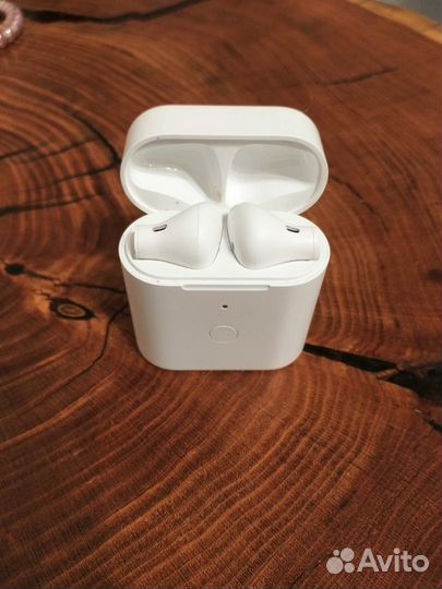 Наушники беспроводные TWS QCY T7 белый