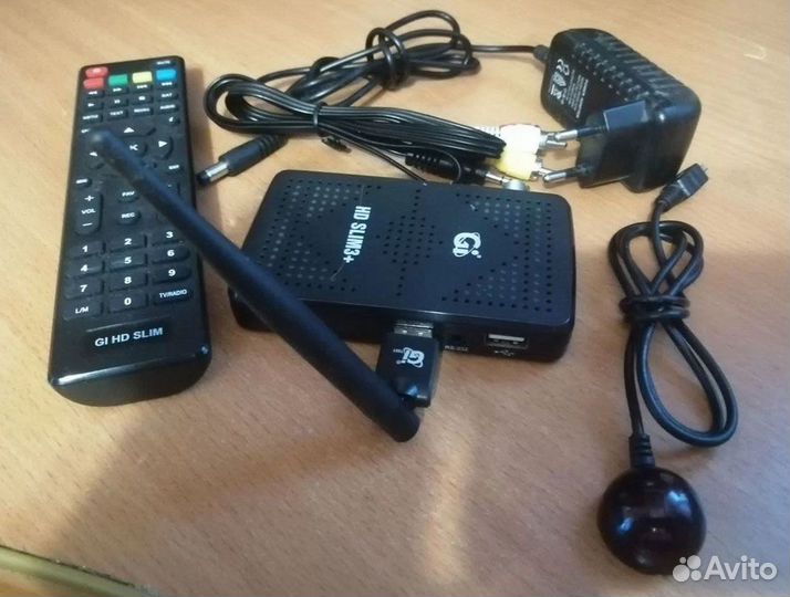 Цифровой спутниковый ресивер GI HD slim 3+