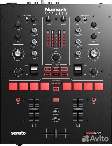 Новый DJ-микшер Numark Scratch EU