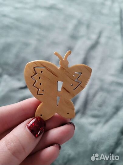 Ободок на голову натуральная кожа, брошь)