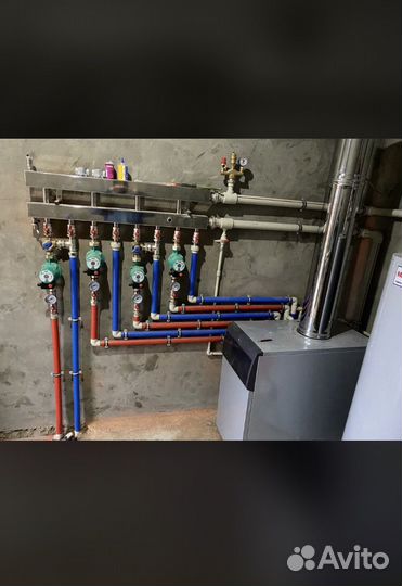 Монтаж системы отопления