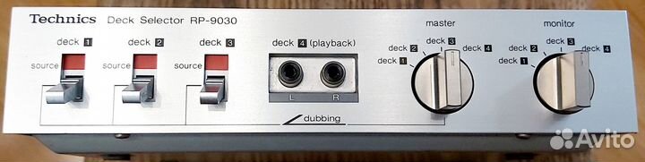 Селектор RCA аудио Technics RP-9030
