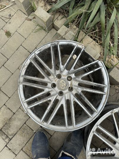 Литье диски r17 5x100 toyota, polo и другие