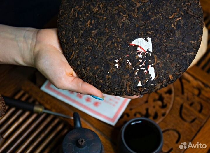 Лютый Китайский чай Пуэр мини точа чтоб улыбаться