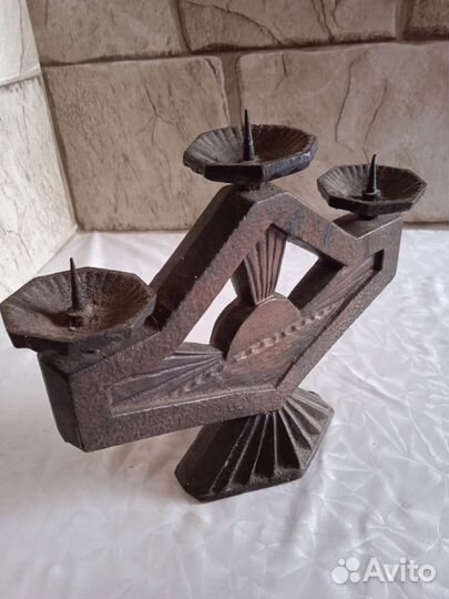 Старинный подсвечник. 2-шт. СССР. Винтаж