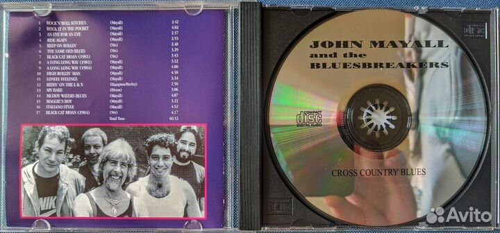 Блюз Рок. John Mayall and the Bluesbreakers. Cross