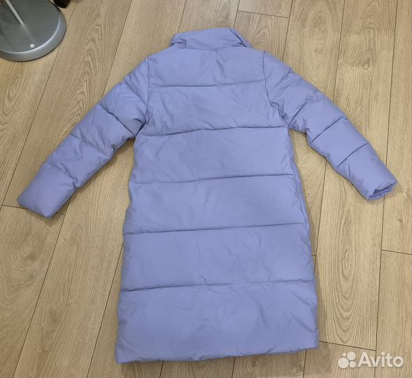 Пуховик зимний длинный женский