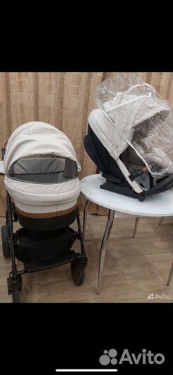 Коляска riko piano 2 В 1 цвет 02 latte