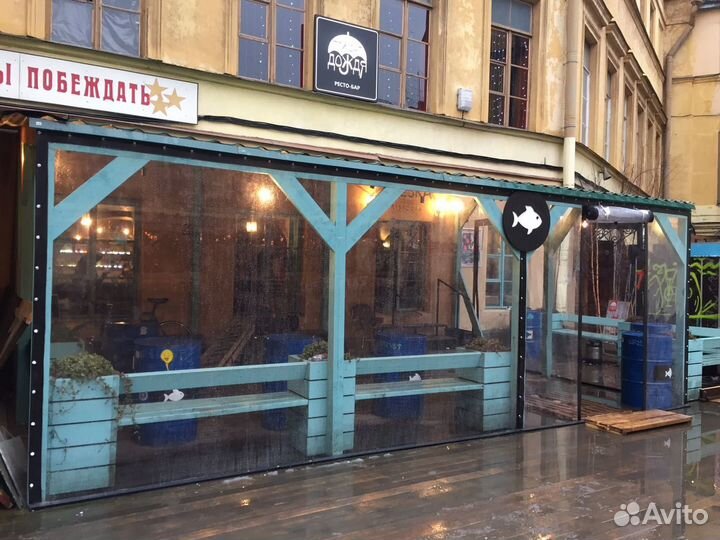 Мягкие окна для беседки