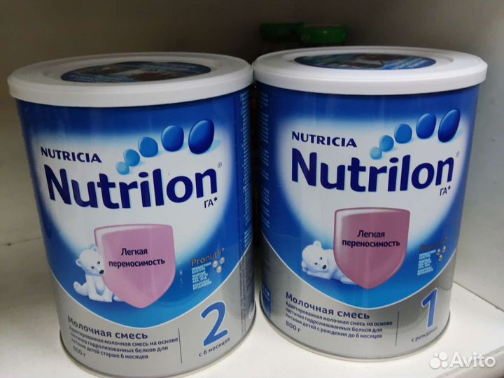 Смесь нутрилон гипоаллергенный 1, 2 800гр