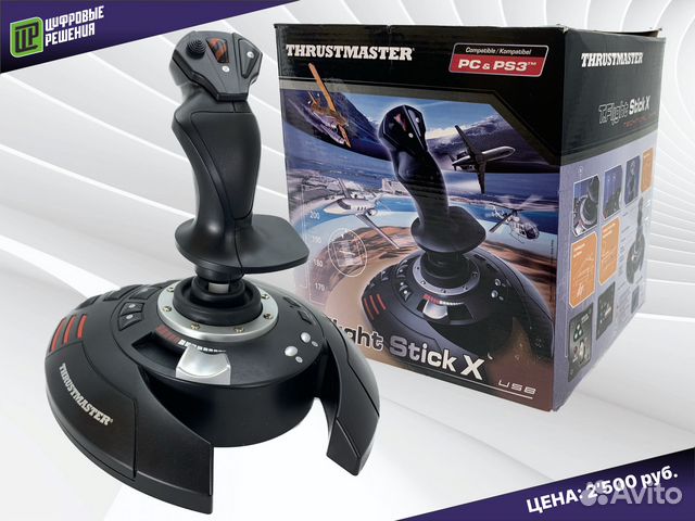 Джойстик Thrustmaster T.Flight Stick X, черный купить в Перми ...