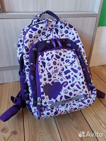 Рюкзак детский школьный 2 в 1