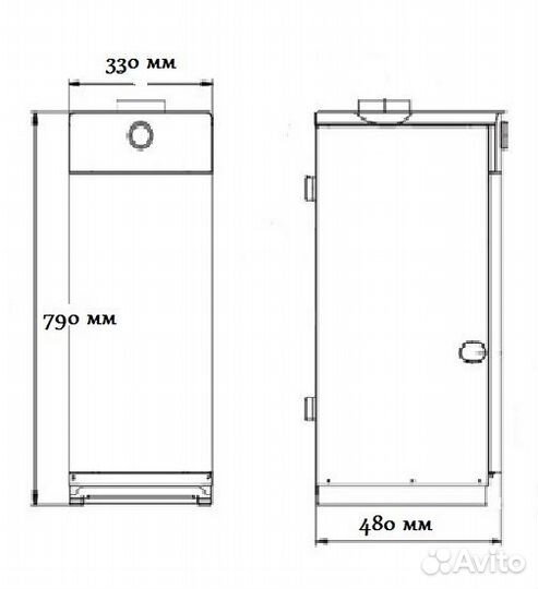 Газовый котел Топаз 16, до 160 кв.м