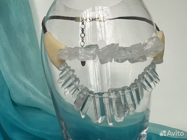 Колье из горного хрусталя Nature Bijoux