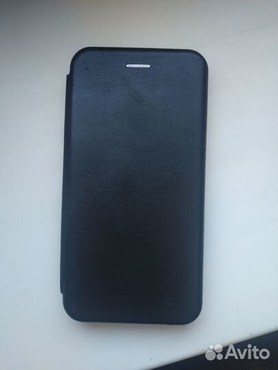 Кожаный чехол книжка Samsung galaxy A30