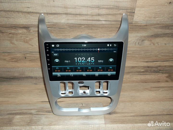 Магнитола 2DIN Renault Logan GPS Android