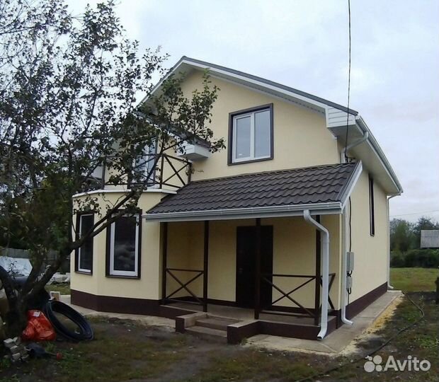 Построим дом из газобетона 145 м кв