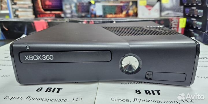 Xbox 360 Slim 250Gb много игр