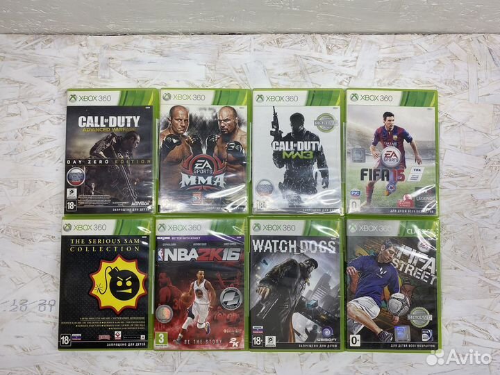 Лицензионные игры для xbox 360