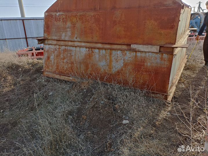 Бункер приёмный 17-кубовый, для гальки и щебня