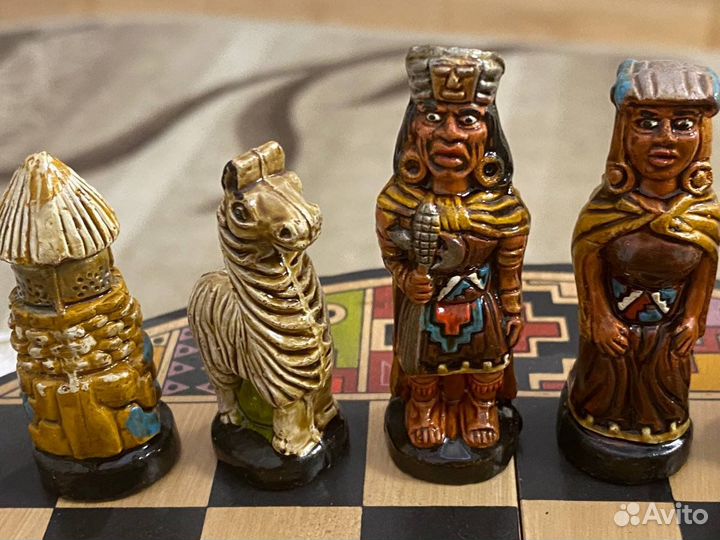 Очень редкие шахматы из Эквадора