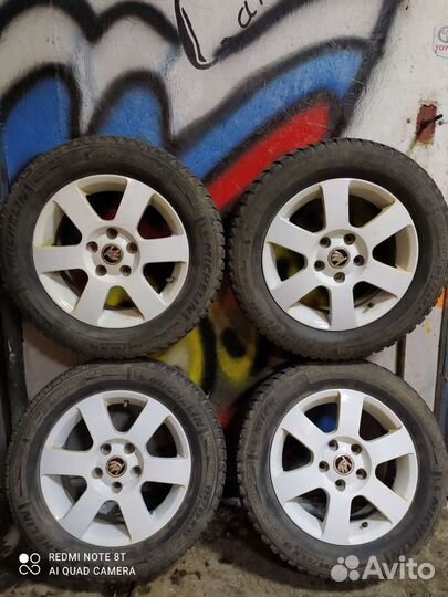 Колеса,литые диски от Шкоды r15