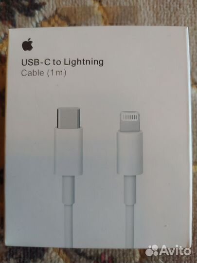 Кабель USB-C to Lightning 1m