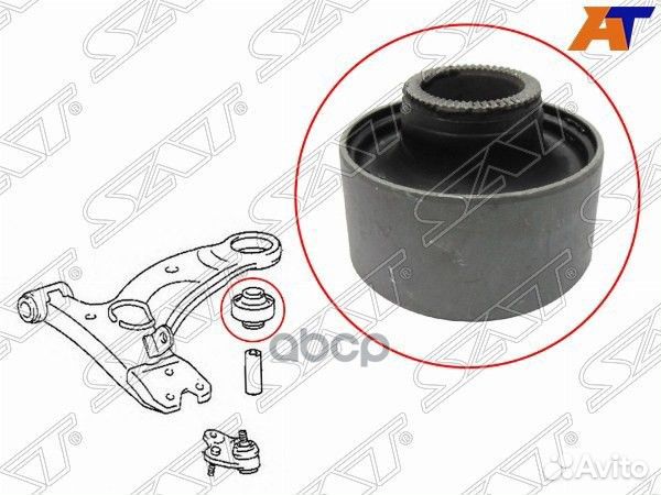 Сайлентблок нижнего рычага Nadia, Gaia, Ipsum 2