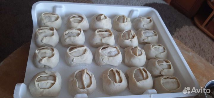 Пельмени,три мяса,ручной лепки на дому