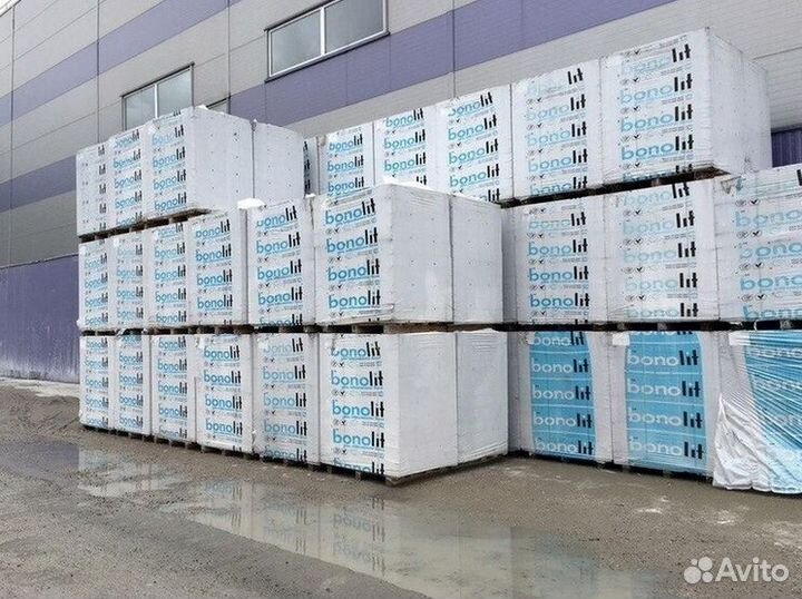 Газосиликатные блоки с доставкой за 1 день