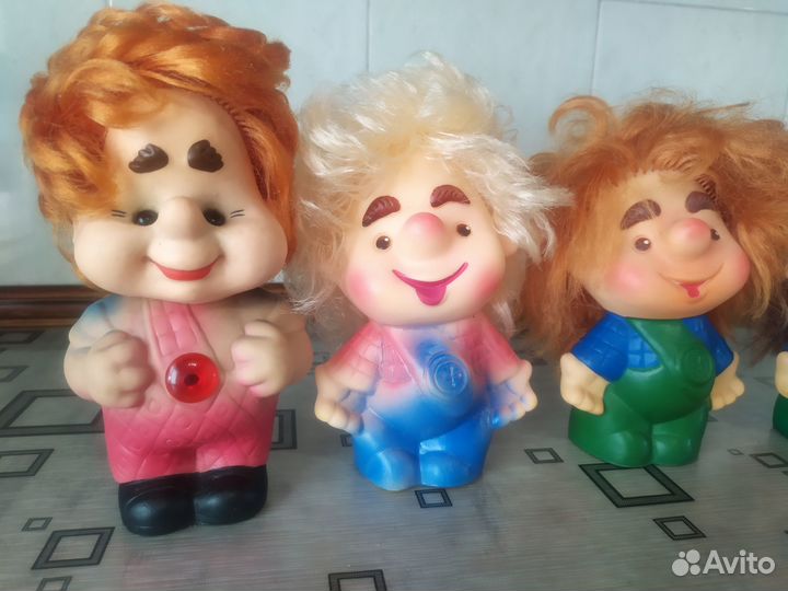Игрушки СССР резиновые Карлсоны