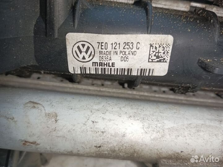 Кассета рамка радиаторов в сборе VW T6 TDI