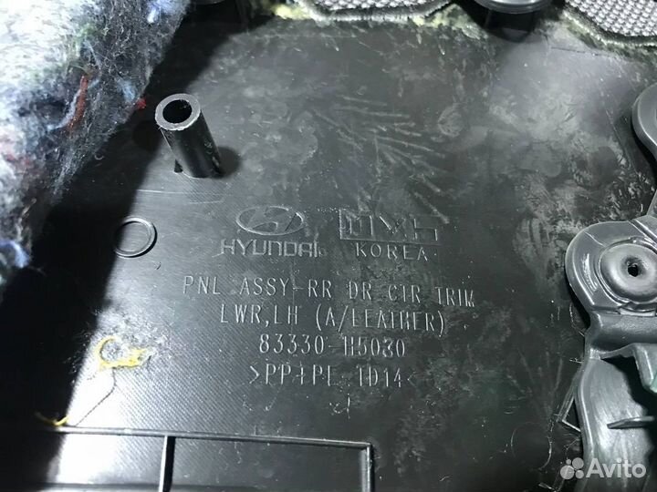 Обшивка двери Hyundai Solaris 2