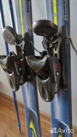 Горнолыжный комплект-горные лыжи 168 ботинки 39/40