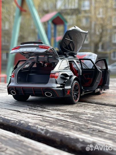 Машинка Audi RS6 DTM металл