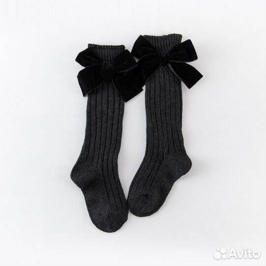 Гольфы для девочки тёплые вязаные