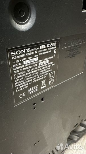 Телевизор sony bravia