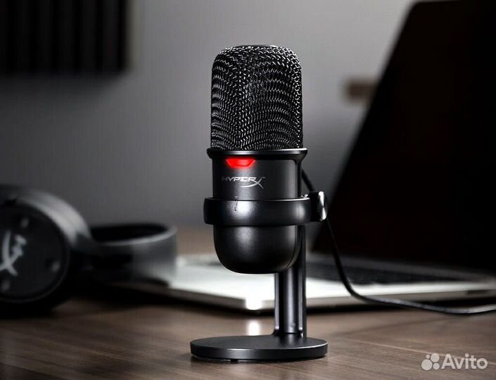 Микрофон HyperX SoloCast Black (Без Коробки)