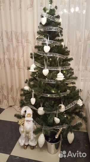 Новогодние ёлочные игрушки цена за все