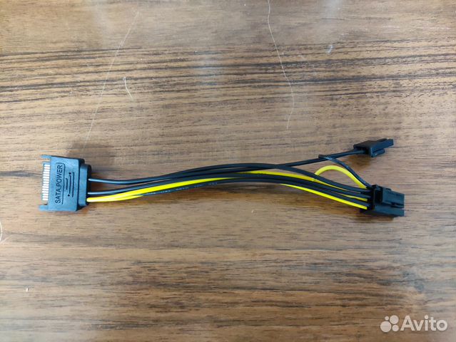 Переходник для видеокарты SATA - 8 (6+2) pin