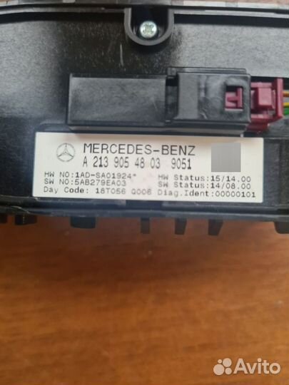 Блок кнопок стеклоподъемников Mercedes E-Class W