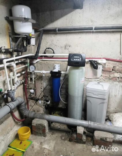 Замена засыпки, система очистки воды, водоподготовка