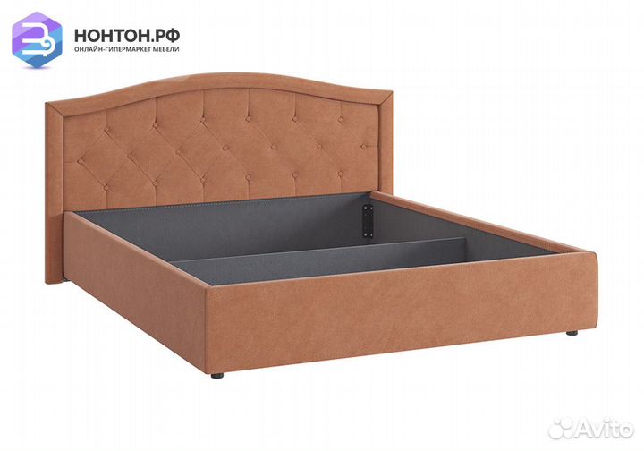 Кровать Верона 2 1.6 м персик