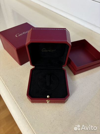 Коробка cartier под кольцо