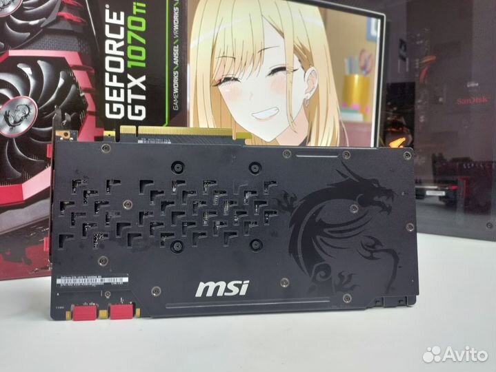 MSI GeForce GTX 1070Ti Gaming X (Чек+Гарантия)