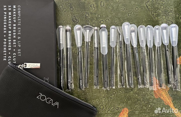 Набор кистей Zoeva новый оригинал
