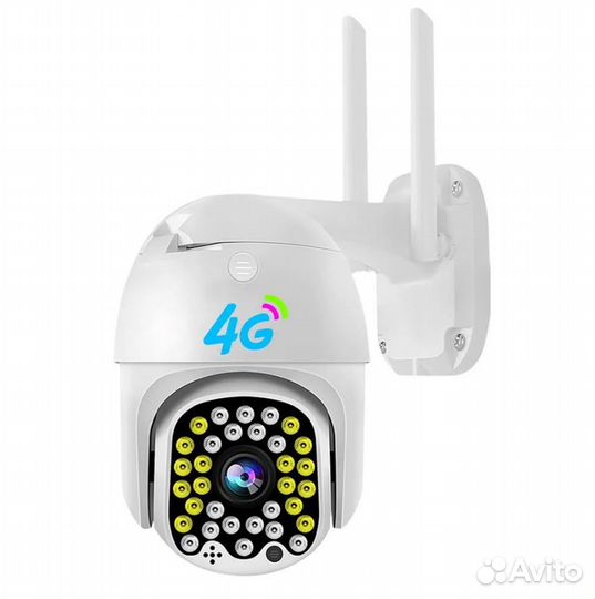 Уличная камера видеонаблюдения 4G (сим-карта)