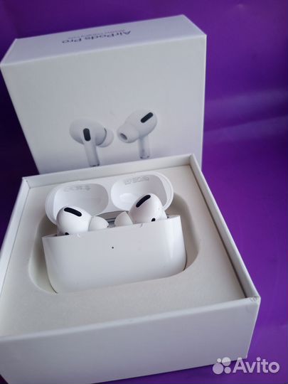 AirPods pro гарантия 7 дней + чехол в подарок